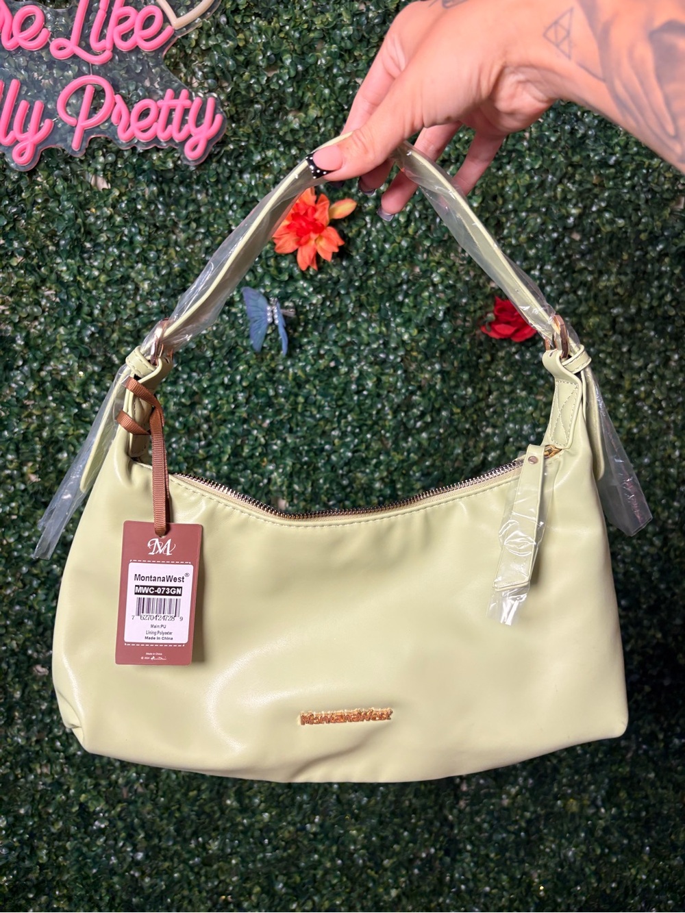 Montana West Avocado Green Women’s Shoulder Bag